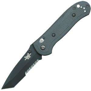  Benchmade Knives Mel Pardue Mdel 722,Anodized Handle,Black 