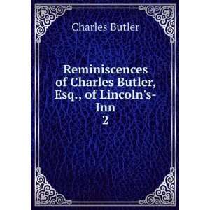   of Charles Butler . 2 Samuel Parr Charles Butler  Books