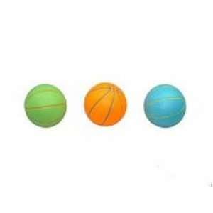 Basketball 3in Vinyl Dog Toy Assorted Styles and Colors Each  