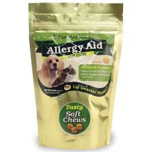  NaturVet Allergy Aid Soft Chews for Dogs & Cats (90 ct 