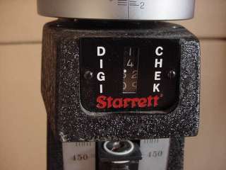 Starrett 18 Digi Chek Height Micrometer, Cat. No. 258  