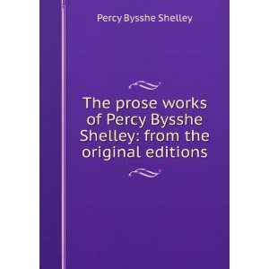   Shelley from the original editions Percy Bysshe Shelley Books