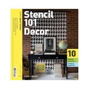   , and Furniture with Oversized Stencil Art (Paperback)  N/A  Books
