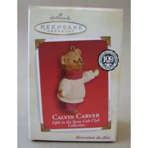  Hallmark Keepsake Ornament   Calvin Carver   Fifth in the 