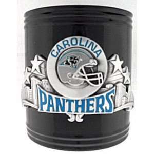  Carolina Panthers Black Can Cooler