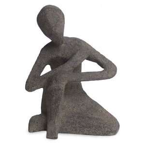  Abstract Man Sitting I, statuette