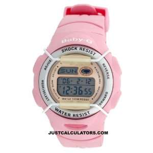  Casio Womens Classic Solid Pink Baby G Watch Model BG 165 