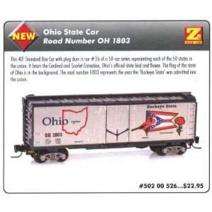  MicroTrains Z State of the Union Series   Ohio   40 Box 