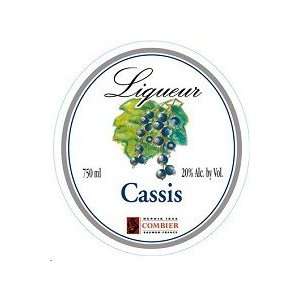  Combier Loriginal Liqueur Cassis 40 750ML Grocery 