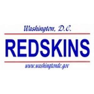  Washington DC State Background License Plates   Redskins 