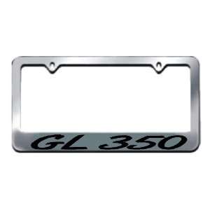  Mercedes Benz GL350 Chrome License Plate Frame Automotive