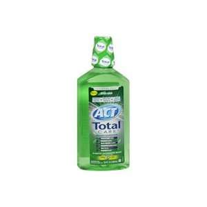 Act total care anticavity fluoride fresh mint rinse, Alcohol free   33 