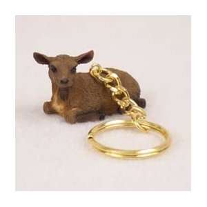  Goat Brown Key Chain 