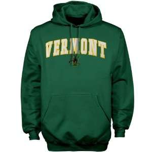  Vermont Catamounts Green Player Pro Arch Hoody Sweatshirt 