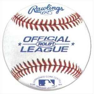    AS Official League Full Grain Leather Baseball