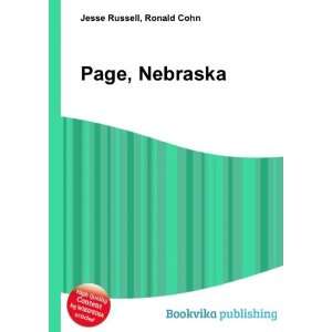  Page, Nebraska Ronald Cohn Jesse Russell Books