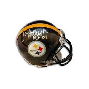 John Stallworth Autographed Pittsburgh Steelers Riddell Mini Helmet 