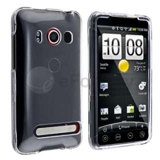 Crystal Clear Hard Case Cover for New Sprint HTC EVO 4G  