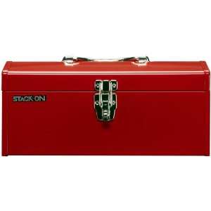  Stack On R 516 2 16 Inch Multi Purpose Steel Tool Box, Red 