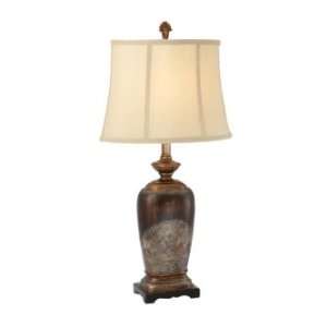 Décor For Home/Garden By CBK Embossed Oval Urn Table Lamp150 W Max 