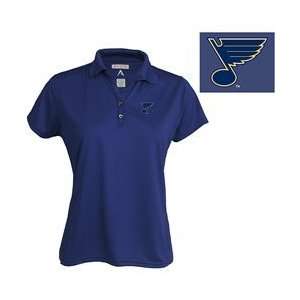 Antigua St. Louis Blues Womens Control Polo Shirt   ST. LOUIS BLUES 