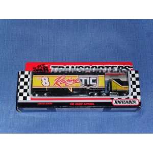 1992 NASCAR Matchbox Super Star . . . Jeff Burton #8 TIC Transporter 