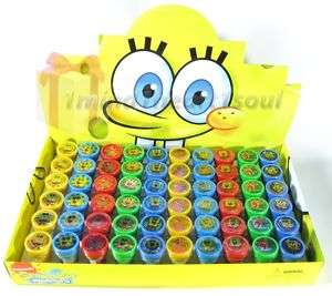 24) SpongeBob Squarepants Self Ink Stamps Party Favors   New Free 