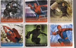 12 Spiderman 3 Stickers Party Favor  