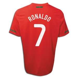 Portugal Ronaldo #7 Home Soccer Jersey Size Adult S  