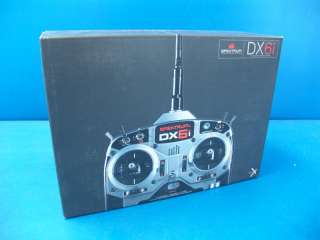B5 Spektrum DX6i DSMX 2.4GHz 6 CH Transmitter Receiver Radio Airplane 