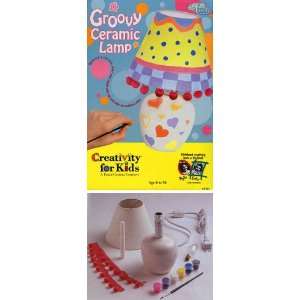  Art Kits   Groovy Ceramic Lamp Arts, Crafts & Sewing