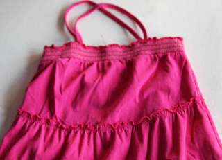 EUC Gap Kids pink tiered knit dress girls L 10  