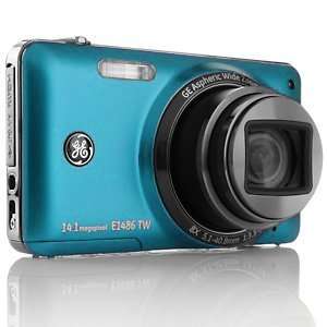  GE E1486TW 14MP Digital Camera with 8X Optical Zoom and 3 