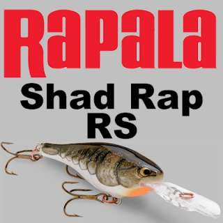 Rapala Shad Rap RS ~ Crankbait  