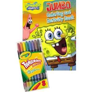  Spongebob Squarepants Coloring Book Set with Crayola 