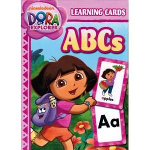  Dora The Explorer Learning Flash Cards   ABCs Toys 