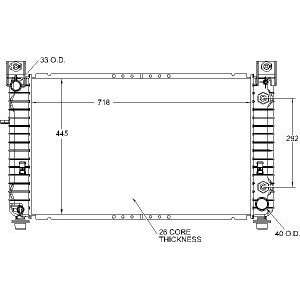  Radiator 2004 99 Sierra Automotive