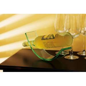  Cheers Etched Glass Bottle Holder