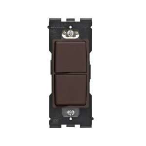  Leviton Renu Single Pole Combination Switch RE634 WB, 15A 