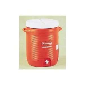  Insulated Beverage Container/Water Cooler, Orange, 10 