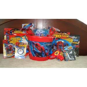 Spiderman Gift Bucket Ensemble
