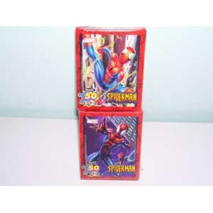  ( 2) 50 Piece Marvel Spiderman Puzzles Toys & Games