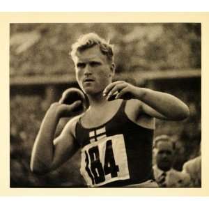   Finland Shot Put Riefenstahl   Original Photogravure