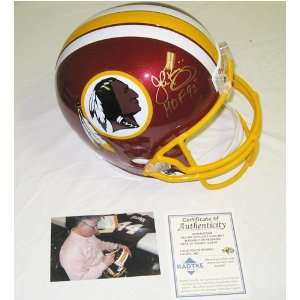  John Riggins Autographed Helmet   Replica Sports 