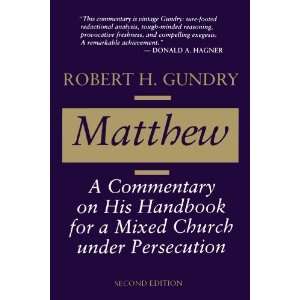   Mixed Church under Persecution [Paperback] Robert H. Gundry Books