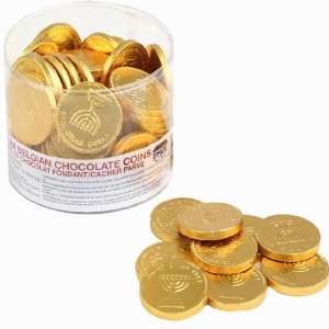 Nut Free Parve/Dark Chocolate Coins Tub   70 Count Chanukah Gelt with 