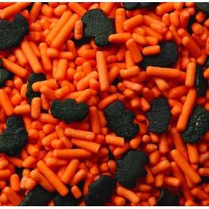   710 1454 Halloween 3 3/4 Ounce Bat Sprinkles Mix