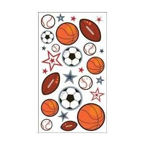  Sparkler Classic Stickers Sports Balls