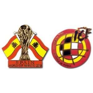  Spain Euro 2012 Pin Badges