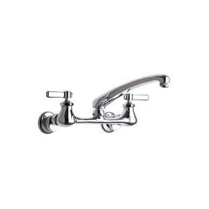   Service Wall Mounted Food Service Faucet with Cast Swing Sp Home